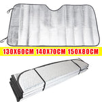 140x70CM Car Window Sun Shade Windshield Snow Ice Anti-UV Protection Front Rear Windshield Block Cov