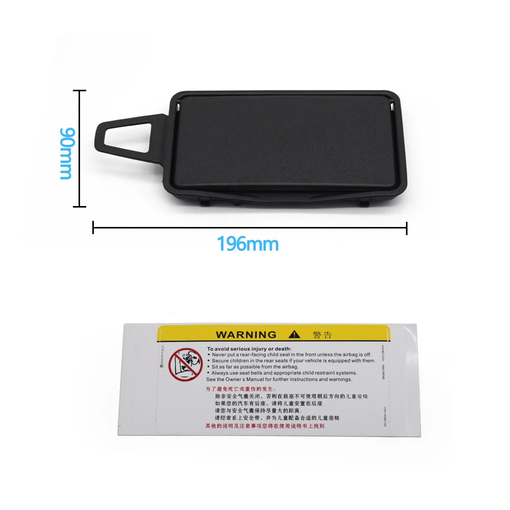 W211 Car Sun Shade Visor Makeup Cosmetic Mirror Cover For Mercedes Benz E Class 2003-2008 E320 E350 E500 E550 2118100310