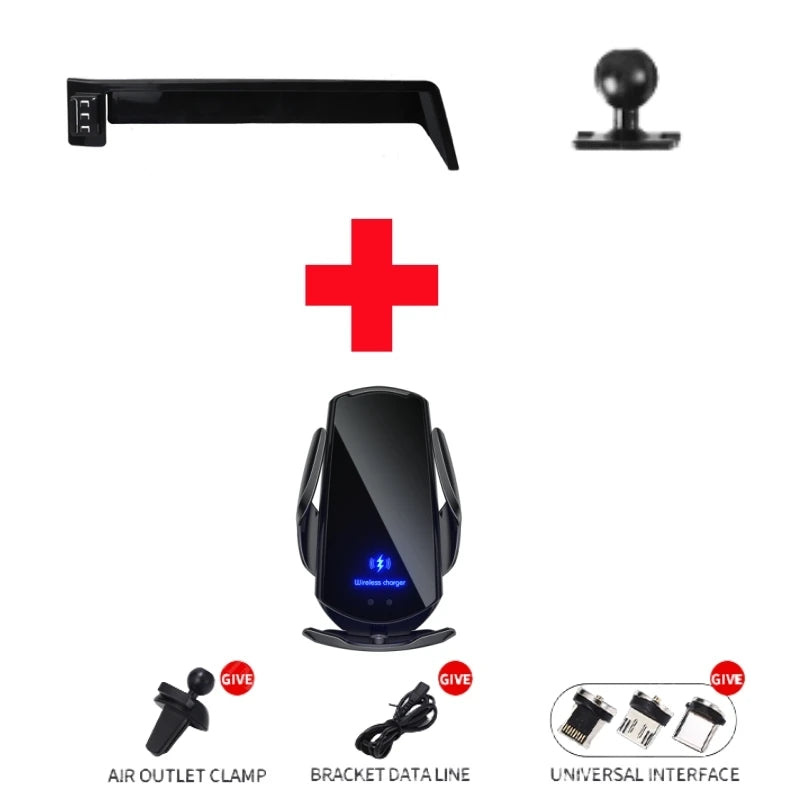 Limud 12.3" Screen Fixed Base Car Phone Holder for Geely Coolray 2023 2024 Car Mobile Phone Mounts Stand Interior Accessories