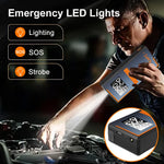 Portable Tire Inflator 12V Car Jump Starter 4 In 1