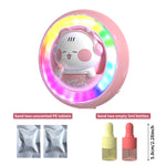 RGB Voice-Controlled Car Air Vent Rhythm Light | Aromatherapy Diffuser with 2 Unscente close-up view