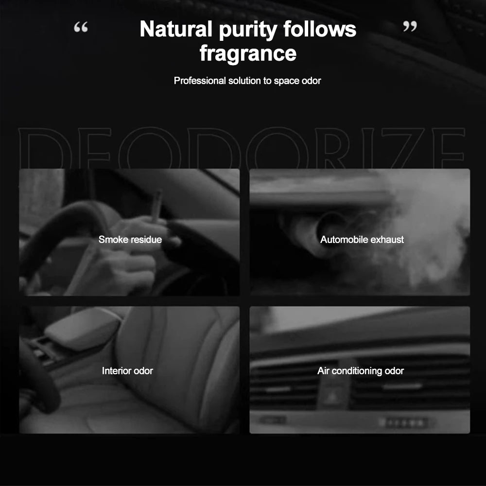 Solar Car Air Freshener | Levitation Rotating Perfume Diffuser for Car Interior detail view