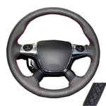 Car Steering Wheel Cover Perforated Microfiber Leather For Ford KUGA Escape 2013-2016 Fo detail view