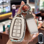 Key Fob Cover Keychain Lanyard for Hyundai Elantra GT Sport Santa Fe Palisade Kona Ke lifestyle view