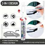 Tesla Model 3 Y X S Scratch Repair Paint Pen | Pearl White & Deepsea Blue Touch Up close-up view
