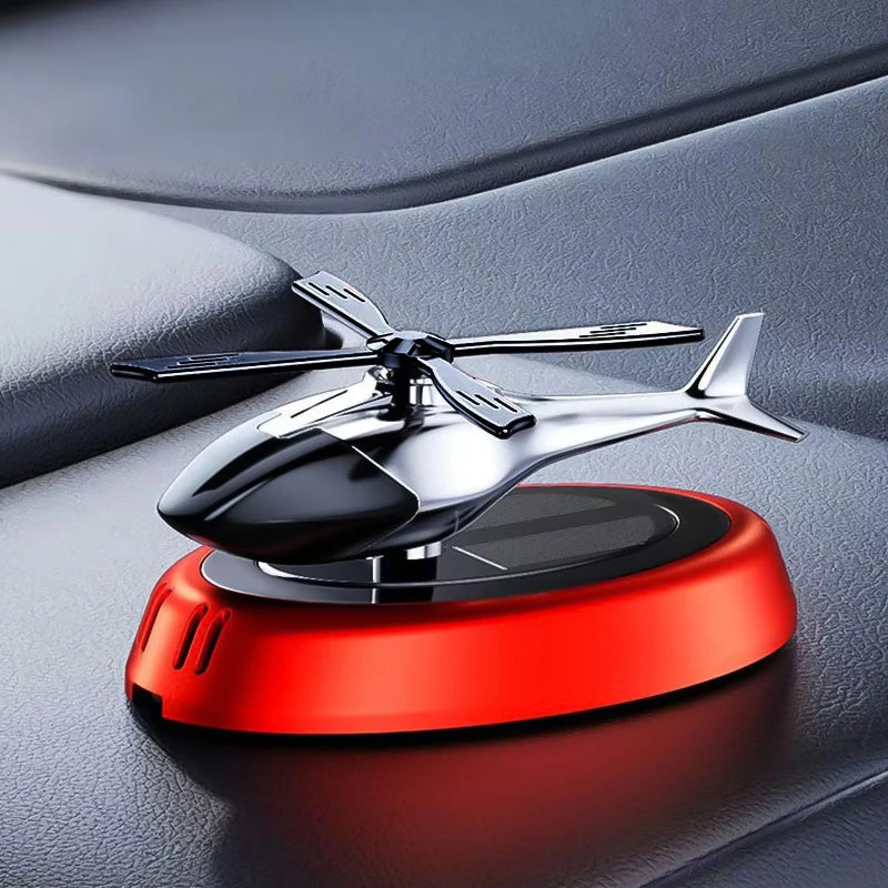 Solar Aircraft Car Decoration Ornaments Car Interior Accessories Desktop Ornament Gift F detail view