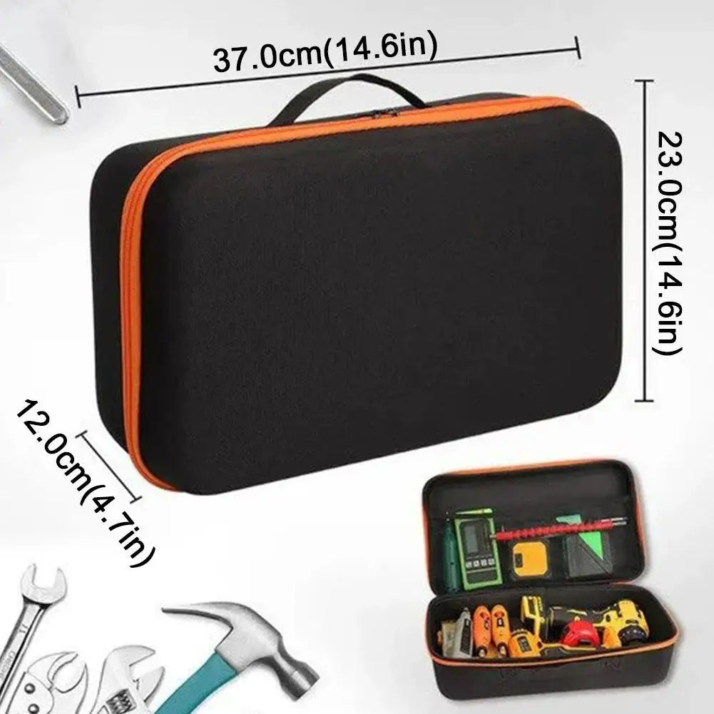 Hard Shell Tool Organizer Bag Large Capacity additional angle