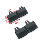 4pcs/set Fit for Audi A4 B6 B7 2002-2008 Car Dashboard AC Air Vent Grill Pick Clip Trim Control Clip Assembly