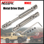 NEEBRC Metal Drive Shaft Driveshaft for 1/12 MN82 RC Off-Road Climbing Rock Car MN Model Vehicle Upgraded DIY Part Accessories