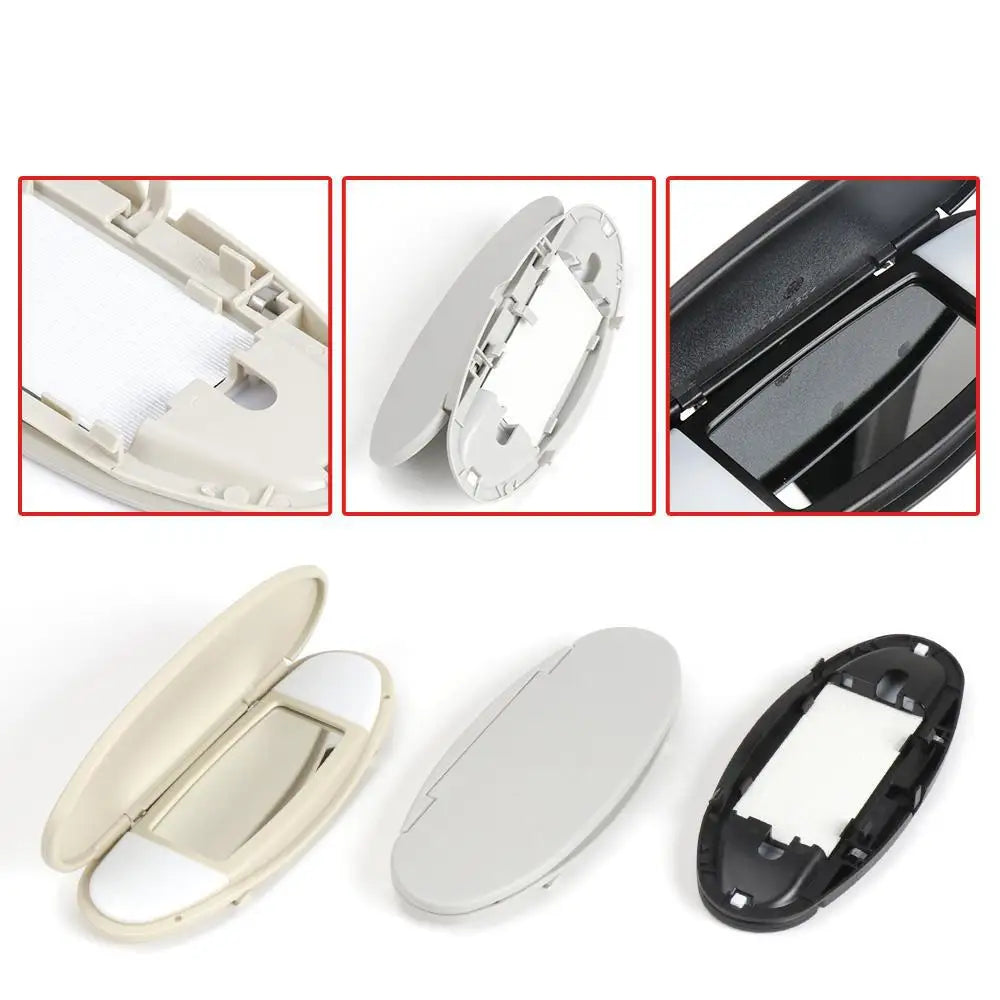 51167316833 For Mini Cooper Car Sun Visor Mirror Cover Makeup Mirror Cover for BMW Mini R55 R56 R60 2007-2014