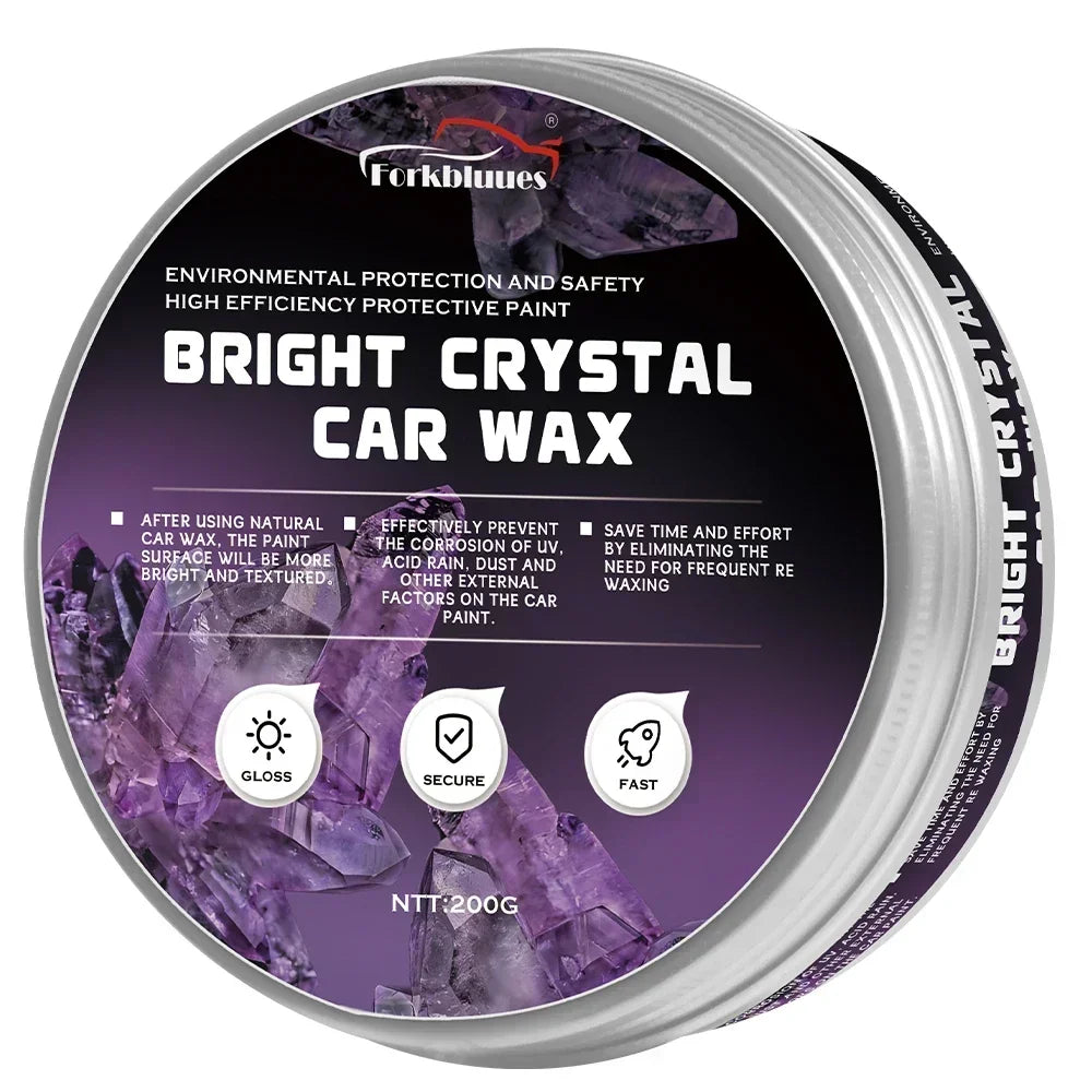 Car Wax Crystal Plating Set | Auto Nano Ceramic Coating Scratch Removal Agent