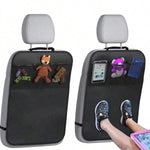 Car rear seat storage case with 3 storage pockets, oversized waterproof rear seat pro alternate view