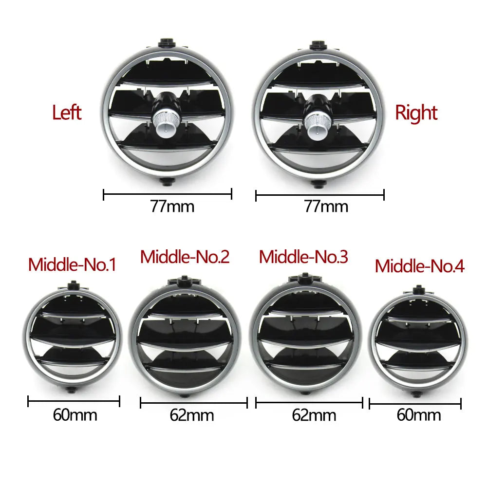 90%New Car Front Dashboard Air Conditioner AC Vent Grille Outlet Cover Panel For Benz E Class W213 2016-2023 E200 E230 E300 E350