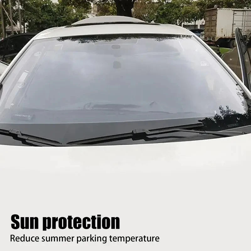 Retractable Sun Shade Auto Retractable Sun Shades Front/Rear Shutter Car Anti UV Su additional angle