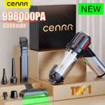 CENRR Cordless Car Vacuum Cleaner | Powerful Handheld Portable Vacuum with HEPA Filter