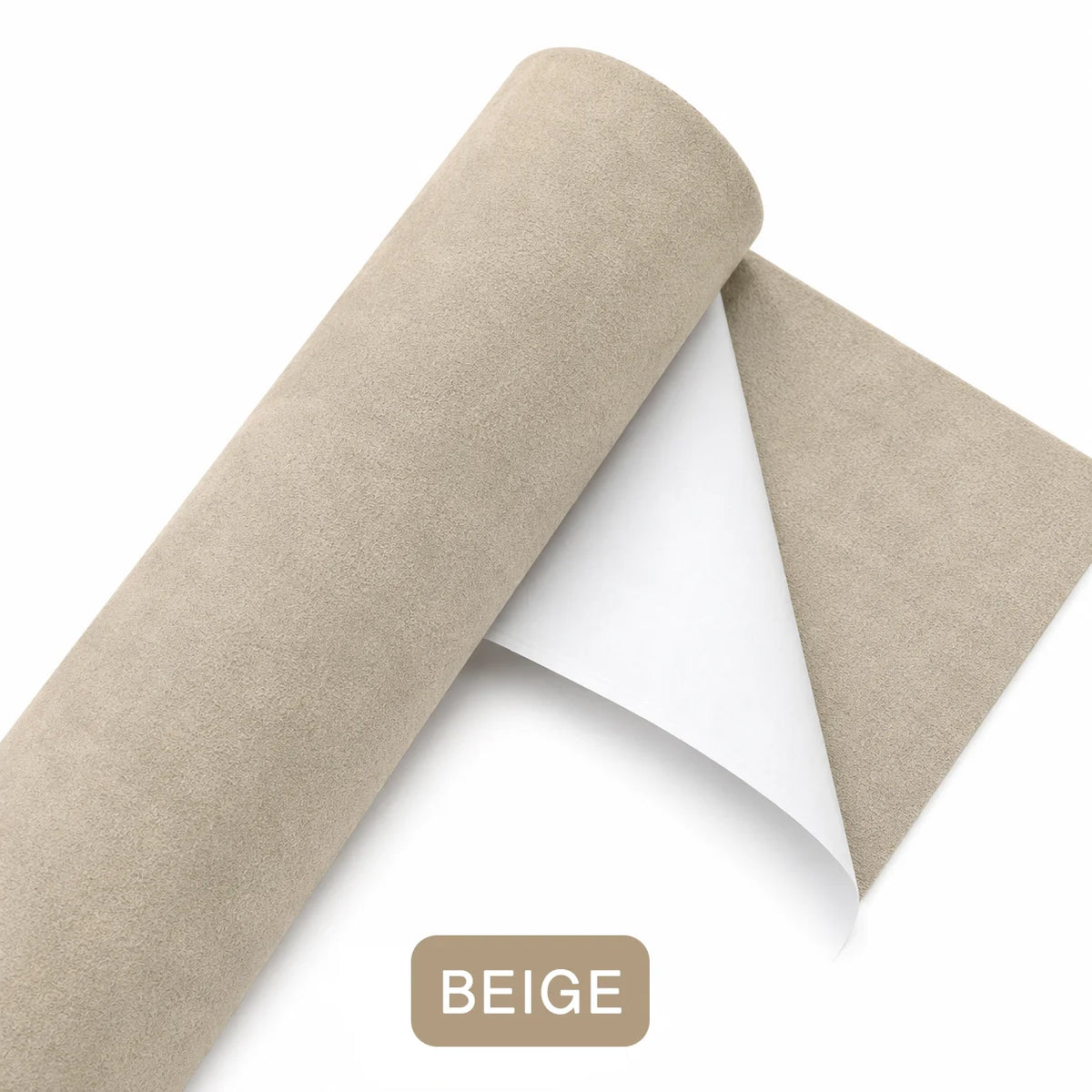 10-200cm Suede Self Adhesive Velvet Leather Elastic Patch Fabric Tape DIY Car Inter additional angle