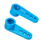Metal 25T Extended Servo Arm Steering Horn 3 Hole For 1/10 RC Crawler additional angle