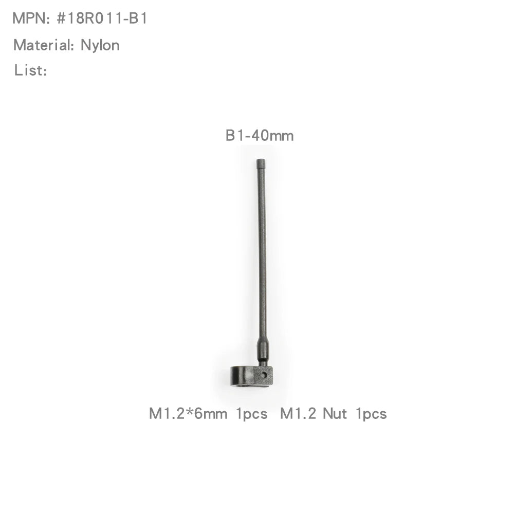 RCDream Simulated Antenna Aerial Decoration Signal Pole for 1/12 1/18 1/10 1/8 RC Car lifestyle view