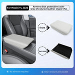 Tesla Model Y 6-Seat Armrest Box Cover | Center Console Protector additional angle