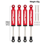 4PCS Metal Built-in Spring Shock Absorber 70/80/90/100/110mm for 1/10 RC Crawler Car alternate view