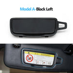 Car Left Right Sun Visor Vanity Mirror Cover Assembly For Porsche Boxster Cayman 911 981 982 991 718 982857551,982857551T