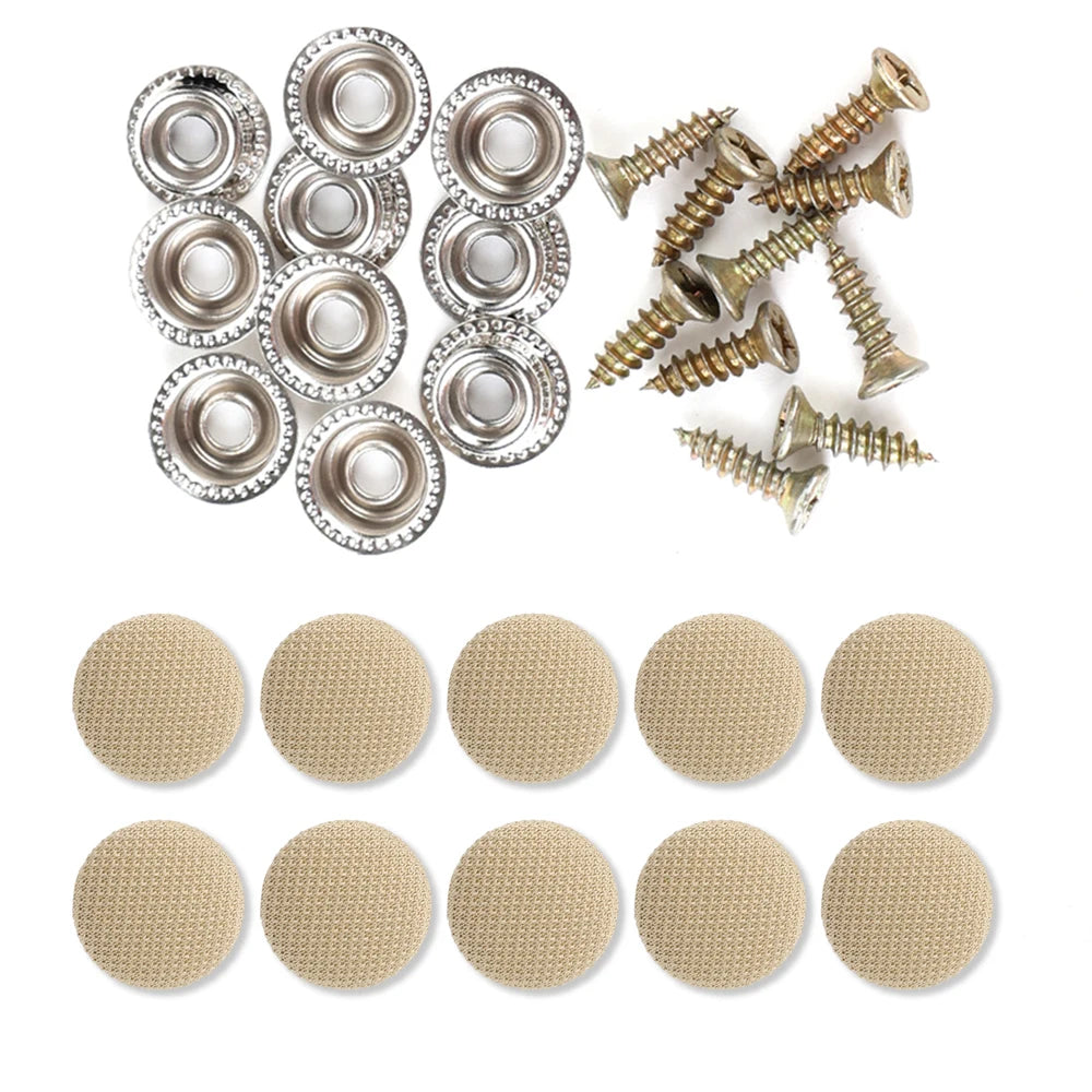 Car Ceiling Fabric Fixing Clips Universal Car Roof Lining Cloth Dropping Repair Buckle A detail view