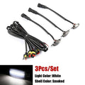 Universal LED Car Lights Front LED Grille Lights With Harness Eagle Eye Lamp For Pickup Off-Road SUV Ford Toyota Car Accessories