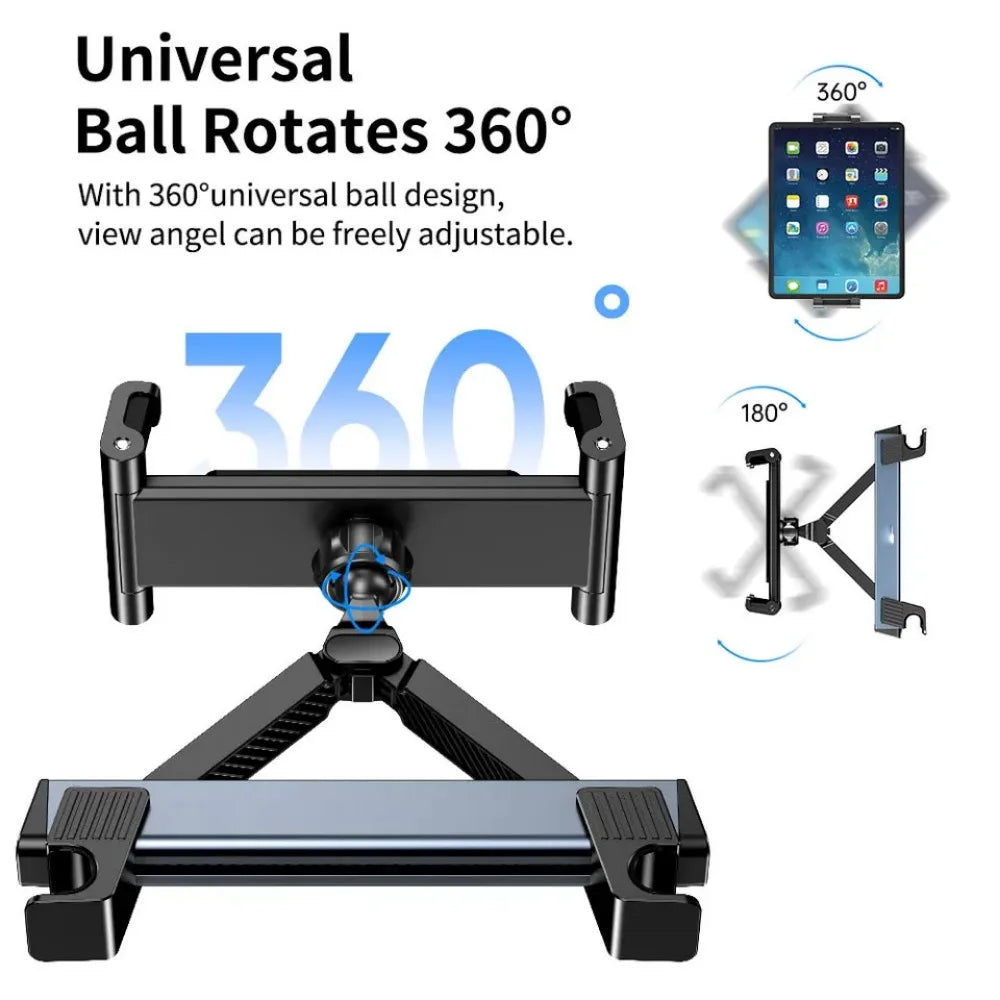 360 Degree Rotation Car Headrest Phone Holder & Tablet Mount lifestyle view