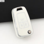 TPU Car Flip Key Case Cover Shell For Chevrolet Cruze Aveo Trax Sail Malibu Captiva Opel detail view