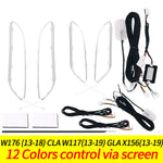 For Mercedes Benz Accessories A W176 CLA W117 C117 W156 GLA 12/64 Color Ambient LED T alternate view