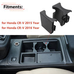 1Set Front Console Center Cup Holder for Honda CR-V 2015 2016 | Direct Replacement Pl alternate view
