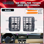 AIR VENT For Toyota 2003-2012 2007-2013 COROLLA Car Conditioning Interior AC Accessories A/C Grille Dashboard Panel Outlet Kit