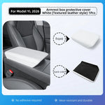 Tesla Model Y 6-Seat Armrest Box Cover | Center Console Protector lifestyle view