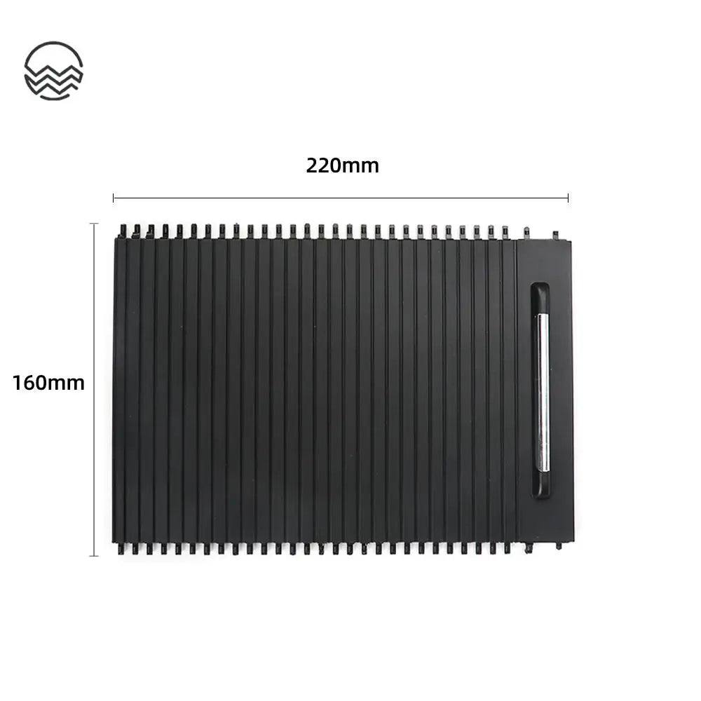 For Honda RE1 RE2 RE4 Car Console Armrest Storage Box Sliding Shutters Cup Holder Roller Blind Cover For Honda CRV 2007-2011