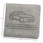 Car Registration and Insurance Card Holder Glove Box Organizer lifestyle view