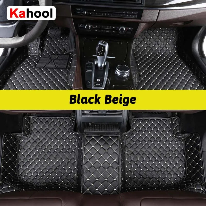 KAHOOL Custom Car Floor Mats For Infiniti EX EX25 EX30 EX35 EX37 Auto Carpets Foot Coche Accessorie