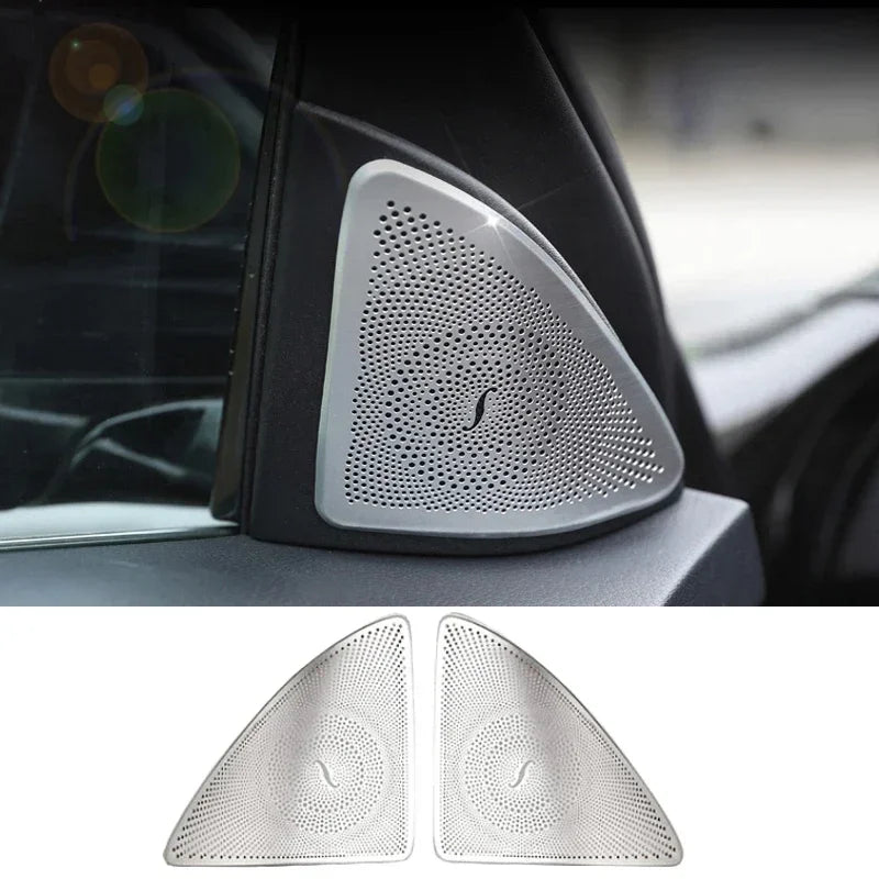 For Mercedes Benz S Class S320 S350 W222 Car Gate Door Loudspeaker Pad Audio Speaker C close-up view