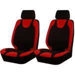 Universal Breathable Polyester Fabric Seat Covers Full Set Fit For Most Car SUV Tru additional angle