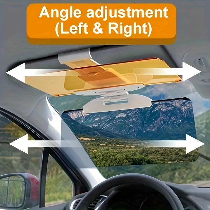 1pc Driving Goggles Cover,Car Day And Night Sun Visor, Folding Pull Up Model, Car Sunscreen Anti-UV Anti-glare Sun Visor