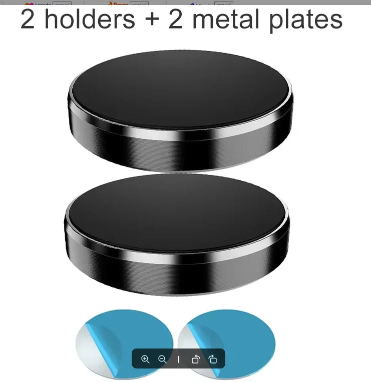 Magnetic Car Phone Holder Dashboard Wall Mount Magnet Sticker additional angle