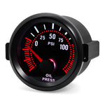 52mm Universal Car Gauge Set | Water Temp Oil Pressure Tachometer Boost Vacuum Voltme lifestyle view