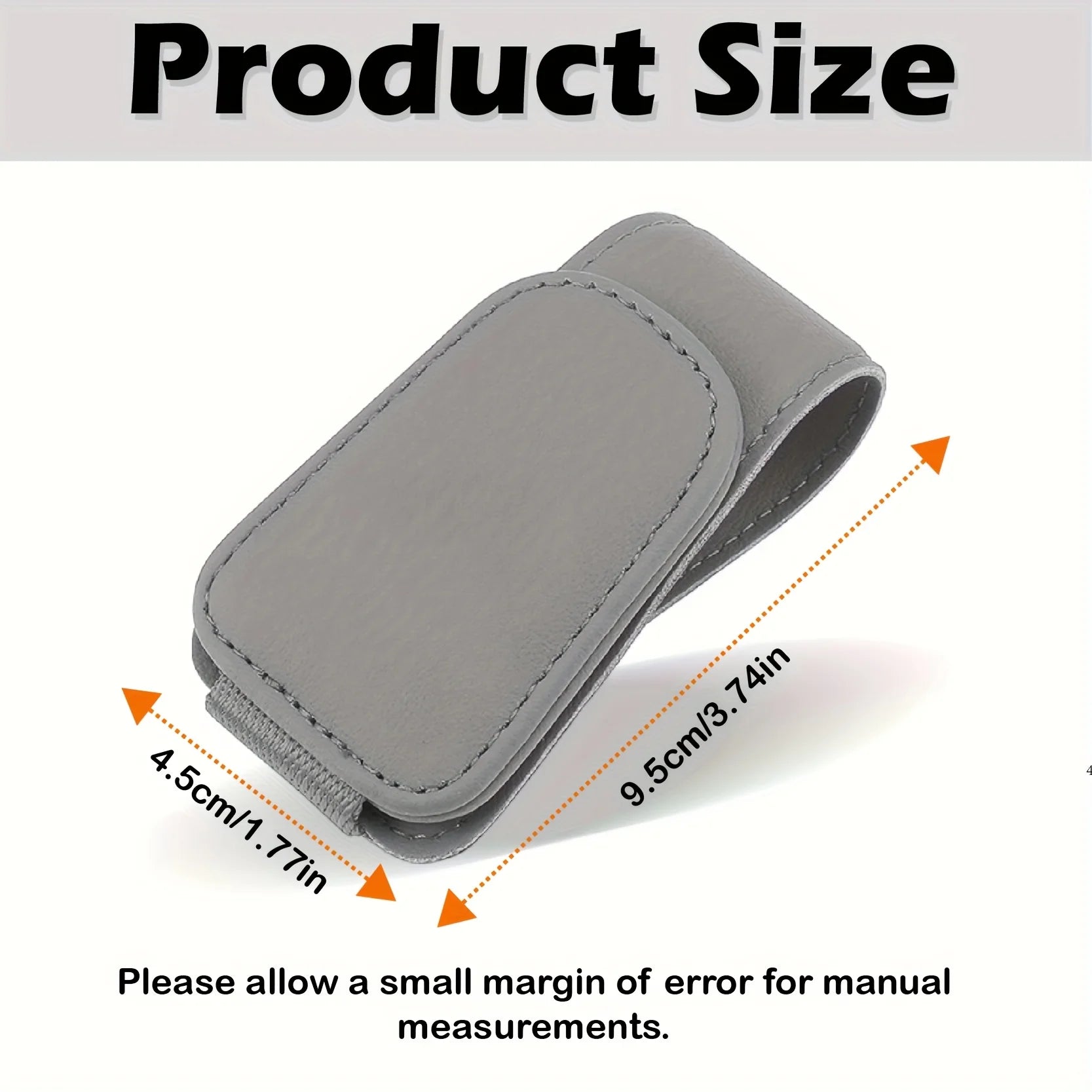 Car Sun Visor Sunglasses Holder Multifunctional Ticket Card Storage Clip Auto Interior close-up view