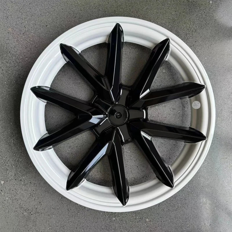 18-Inch Hub Caps Replacement Wheel Covers Set of 4 for Tesla Model 3 2017-2023 | ABS Pla detail view