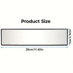 Car Interior Rear View Mirror Wide Angle Convex additional angle