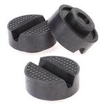 New··1Pc Car Lift Jack Stand Rubber Pads Black Rubber Slotted Floor Jack Pad detail view