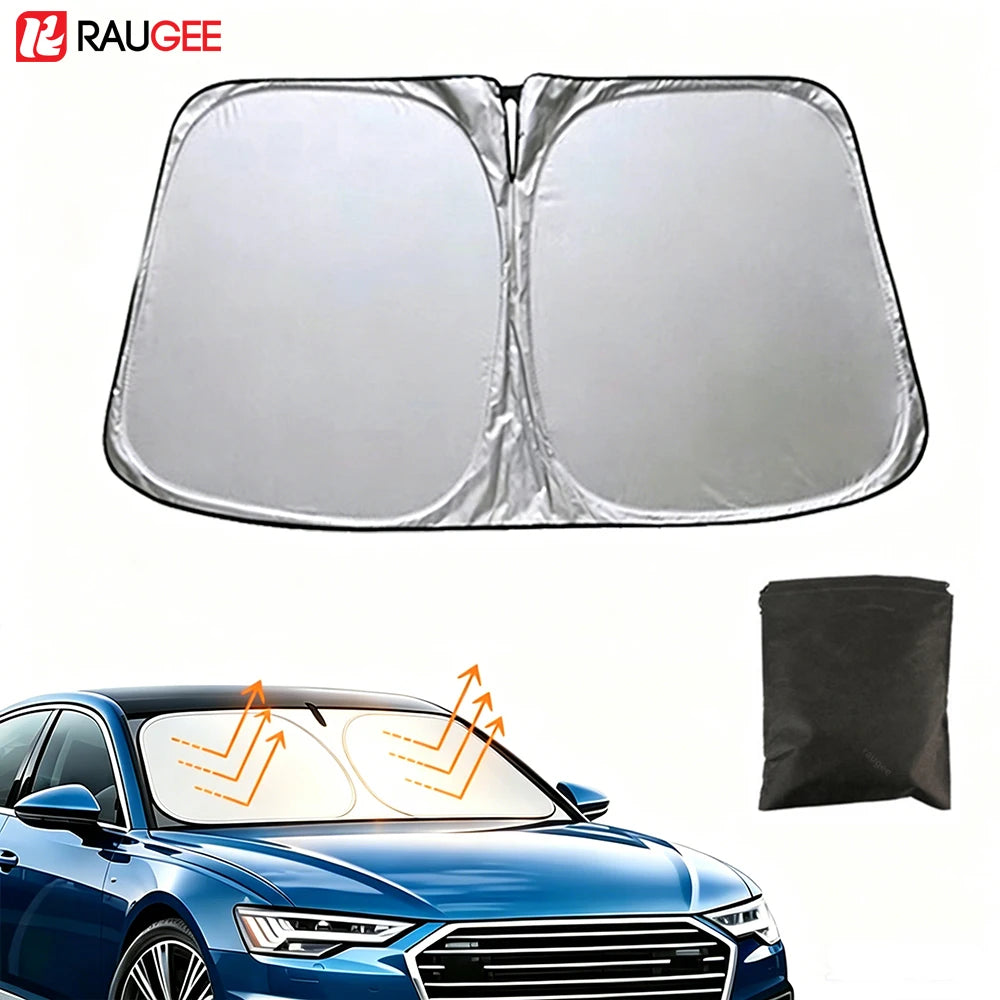 Car Windshield Sun Shade Foldable Anti UV Sun Protector