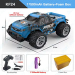 ZWN 1:16/1:20 2.4G Model RC Car With LED Light 2WD Off-road Remote Control Climbing additional angle