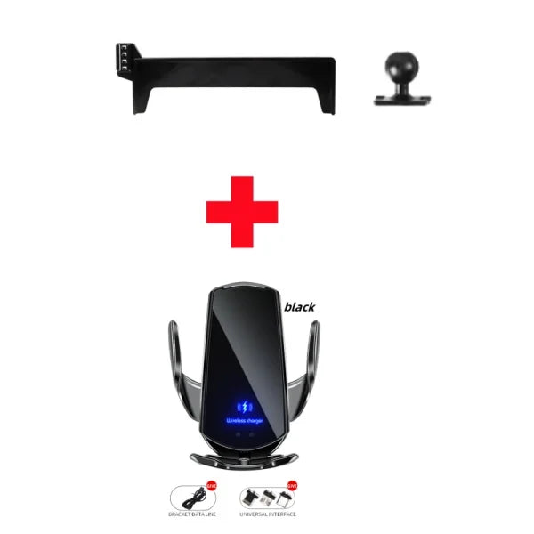 15.4" Screen Car Phone Holder Mount For Geely EX5 Galaxy E5 2024-2026 Wireless Charging Stand Fixed Base Car Bracket Accessories