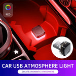 Car USB LED Ambient Light 5V Atmosphere Lamp lifestyle view