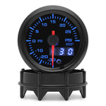 New 52mm 7 Color LED Car Gauge Set | Universal 12V Gauge additional angle